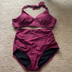 Size 12 high waisted bikini